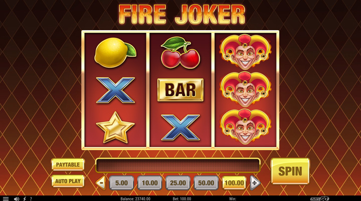 Fire Joker par Play'n GO